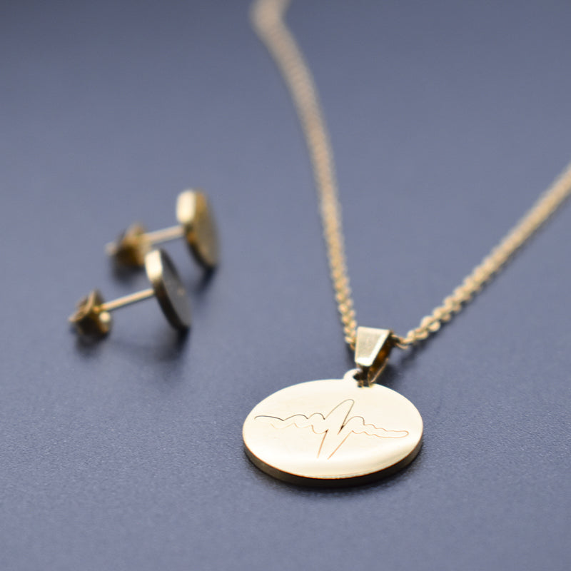 Set Collar y Aretes Faba FSET3608