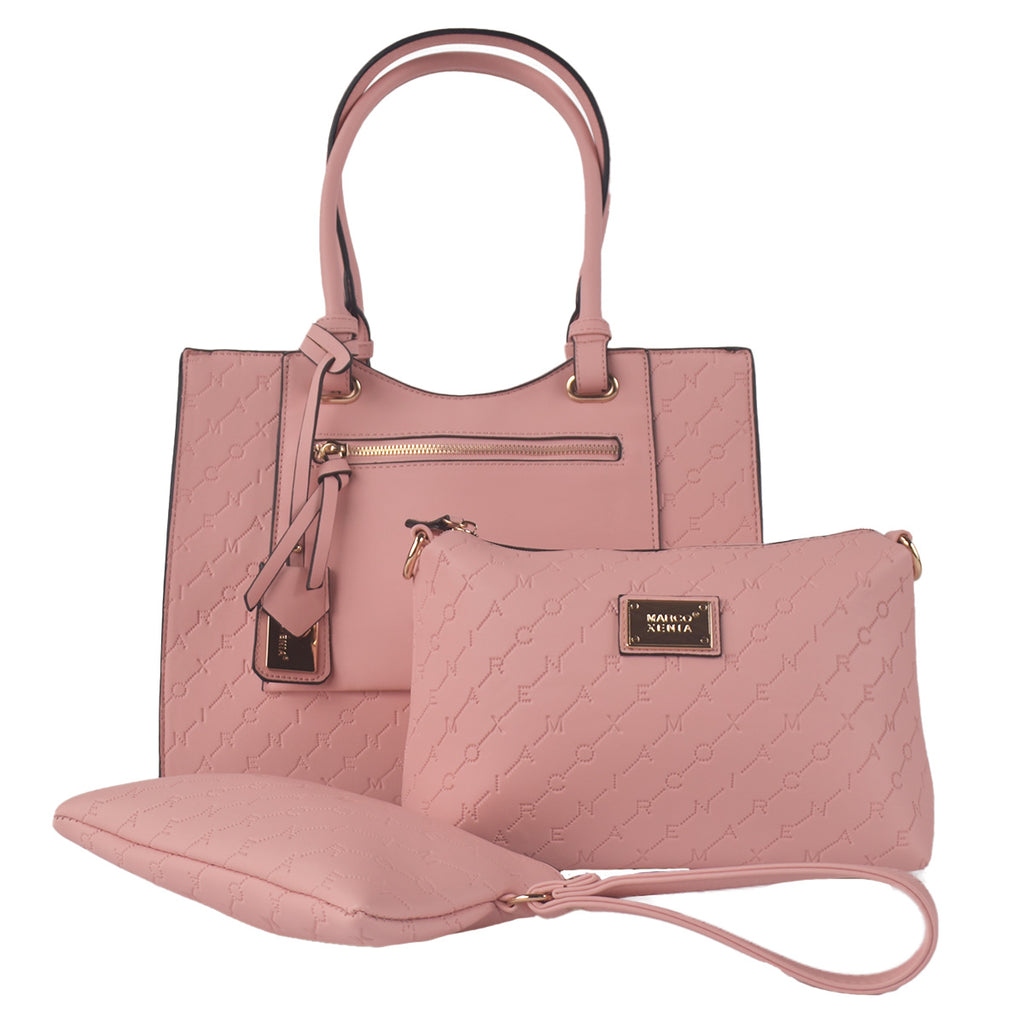 Cartera 3 en 1 Briana Rosa