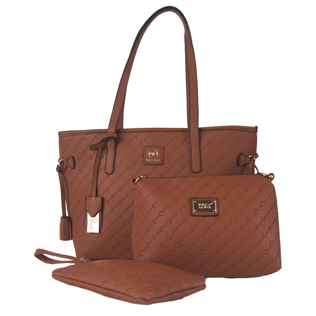 Cartera 3 en 1 Susana Marrón